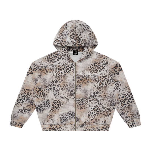 Leopard Print Hoodie